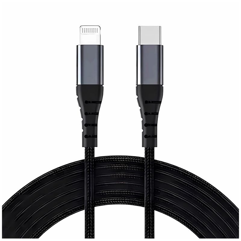SASARU - Cable de 65W BC-031i con entrada Lightning a USB-C de 12m