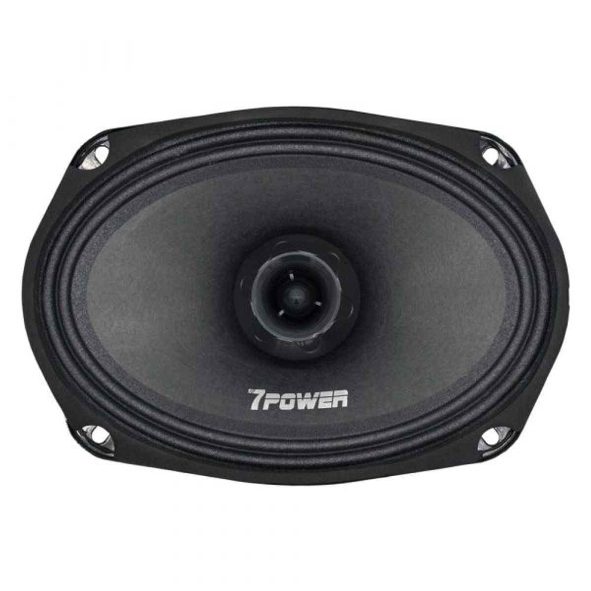 GENERICO - Parlante Medio Rango Coaxial con Tweeter  6,9" Ovalado 7 Power 550W