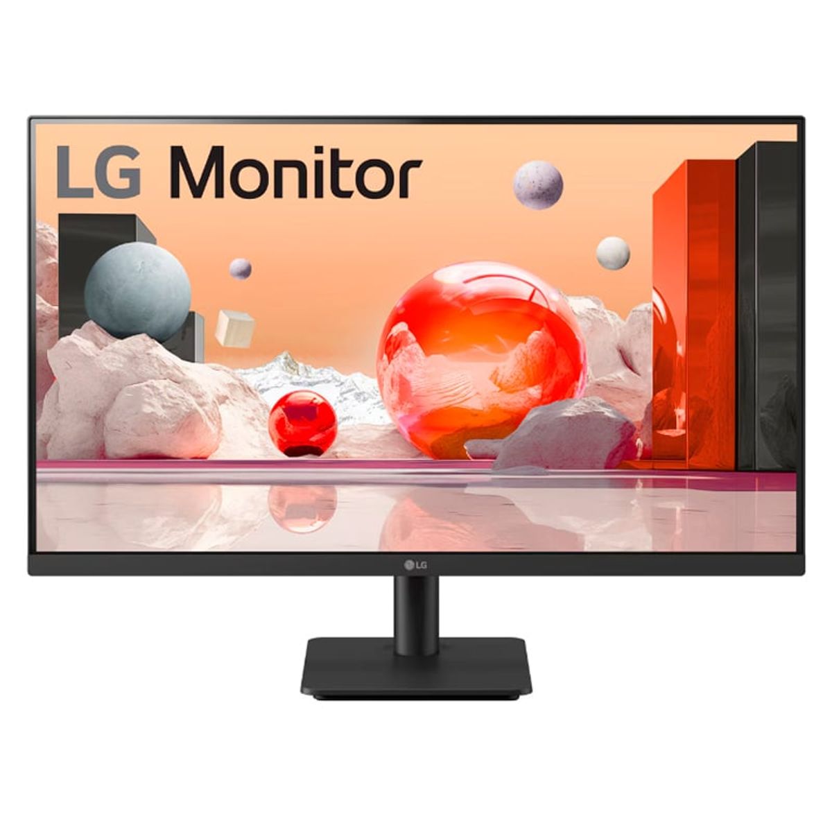 LG - MONITOR 27MS500-B LG 27 FHD IPS 5MS 100HZ HDMI Headphones-Out x1