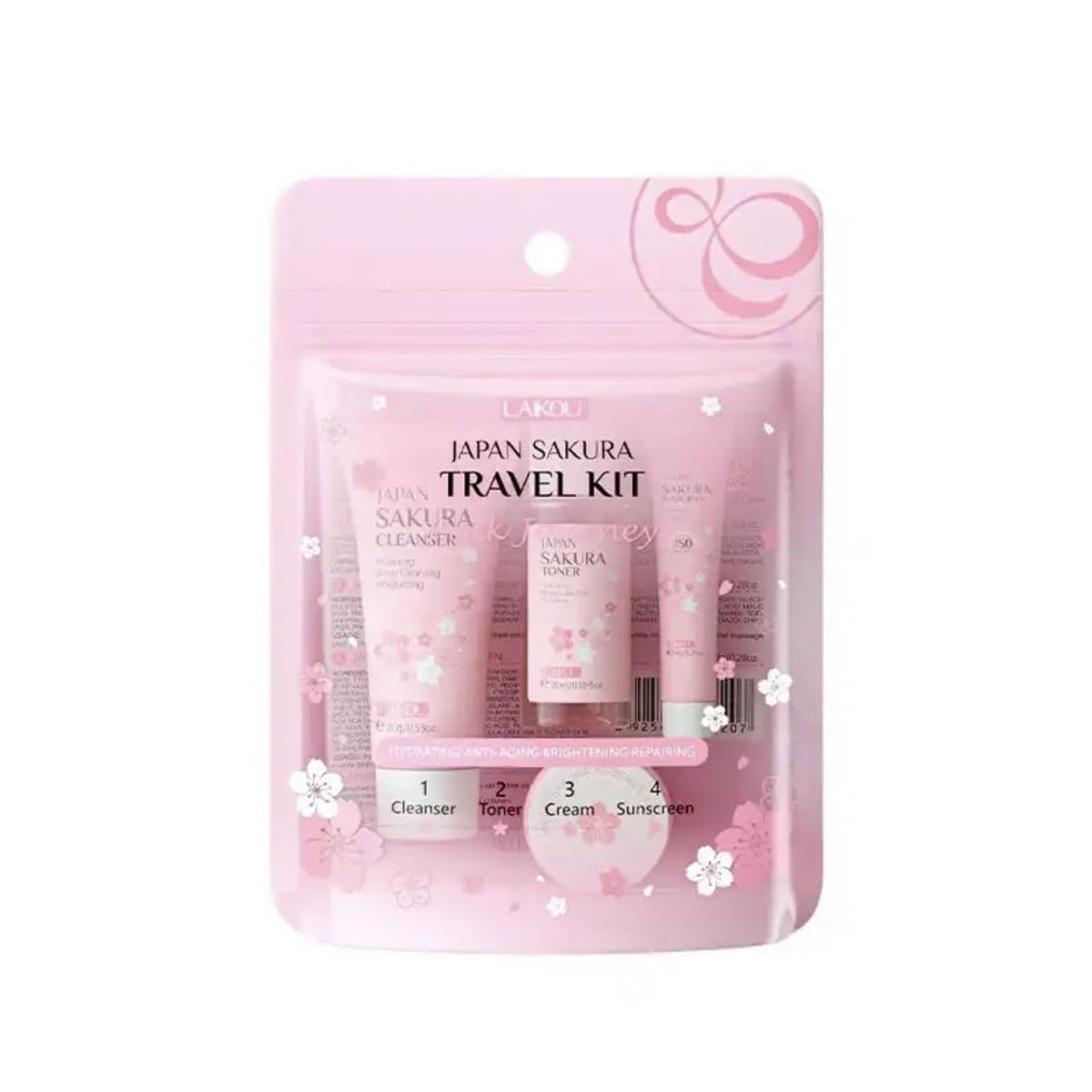 SAKURA - Japan Sakura Travel kit-4 piezas