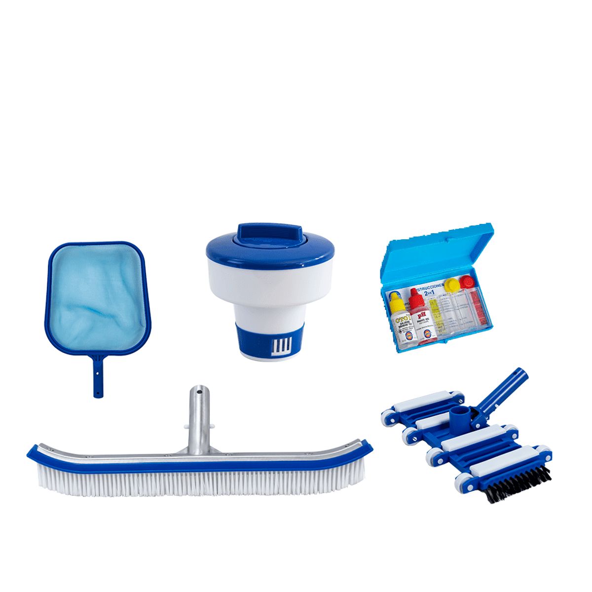 BERKLIN - KIT BASICO DE LIMPIEZA PARA PISCINA