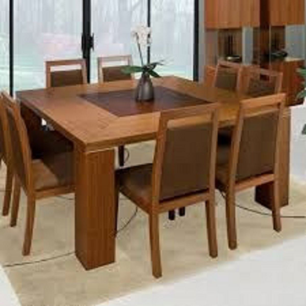 DMUEBLES - Juego de comedor Dmuebles 8 sillas Tron