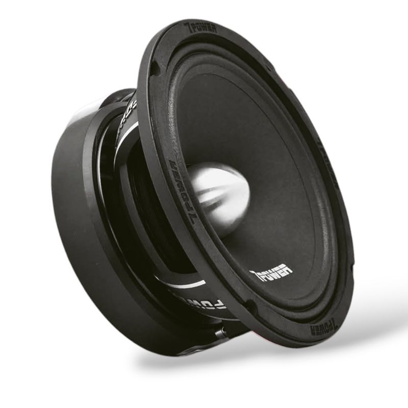 GENERICO - Parlante Medio Rango Punta Bala 8" Pulgadas 800W 400 RMS 7 Power