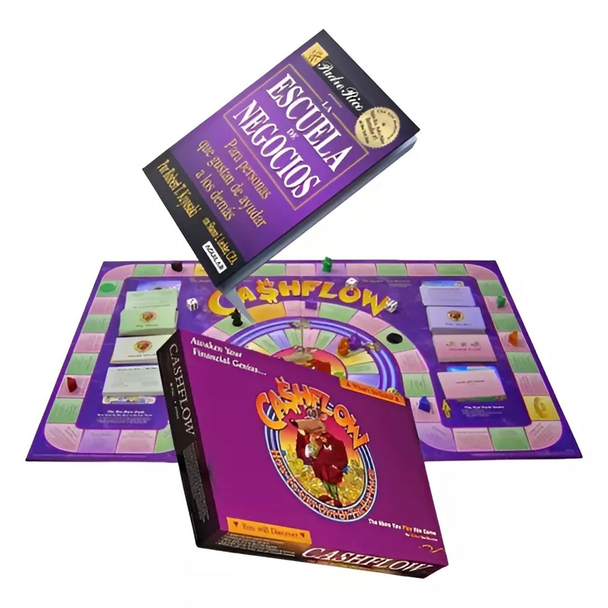 GENERICO - Juego De Mesa Familiar Padre Rico Cash Flow