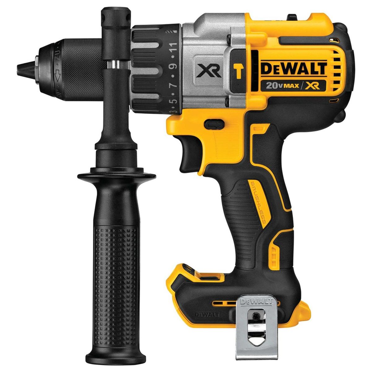 DEWALT - Taladro Percutor 12 + Atornillador 14 20V XR Inc Bat y Carg Dewalt DCK299H2-B2