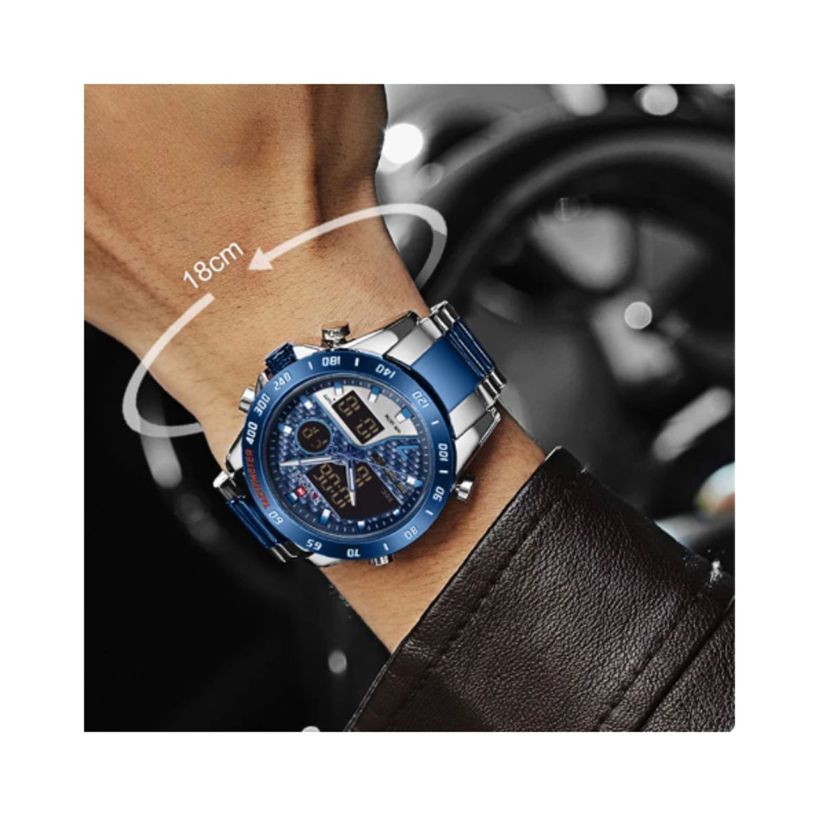 NAVIFORCE - Reloj Naviforce azul NF9171