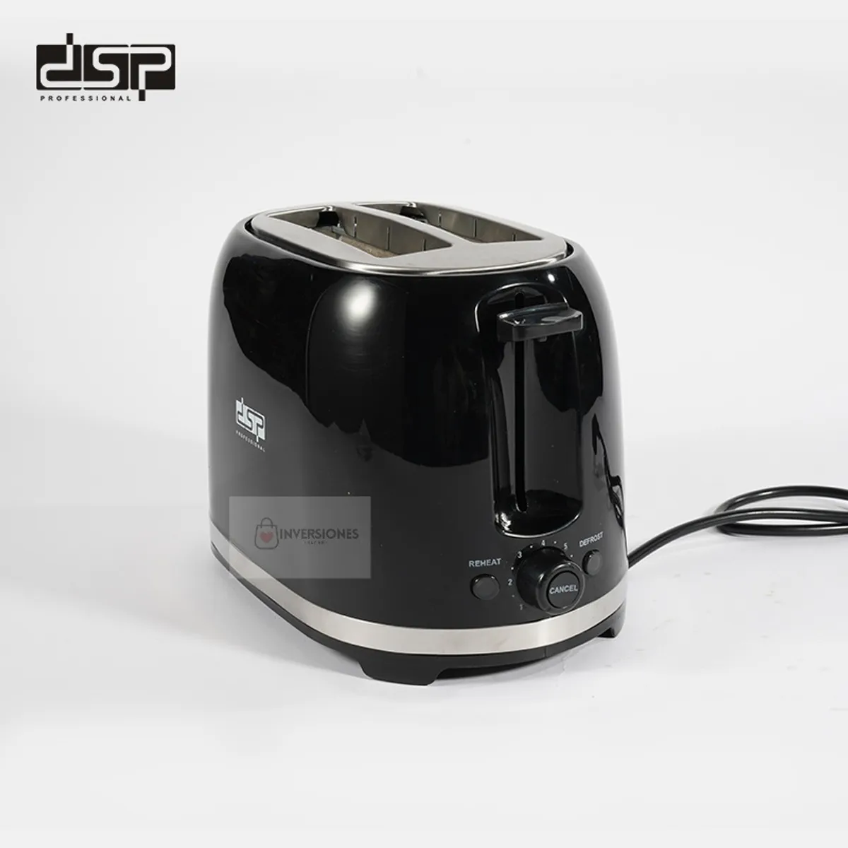 Dsp - Tostadora de Pan Negra 850W DSP KC2045