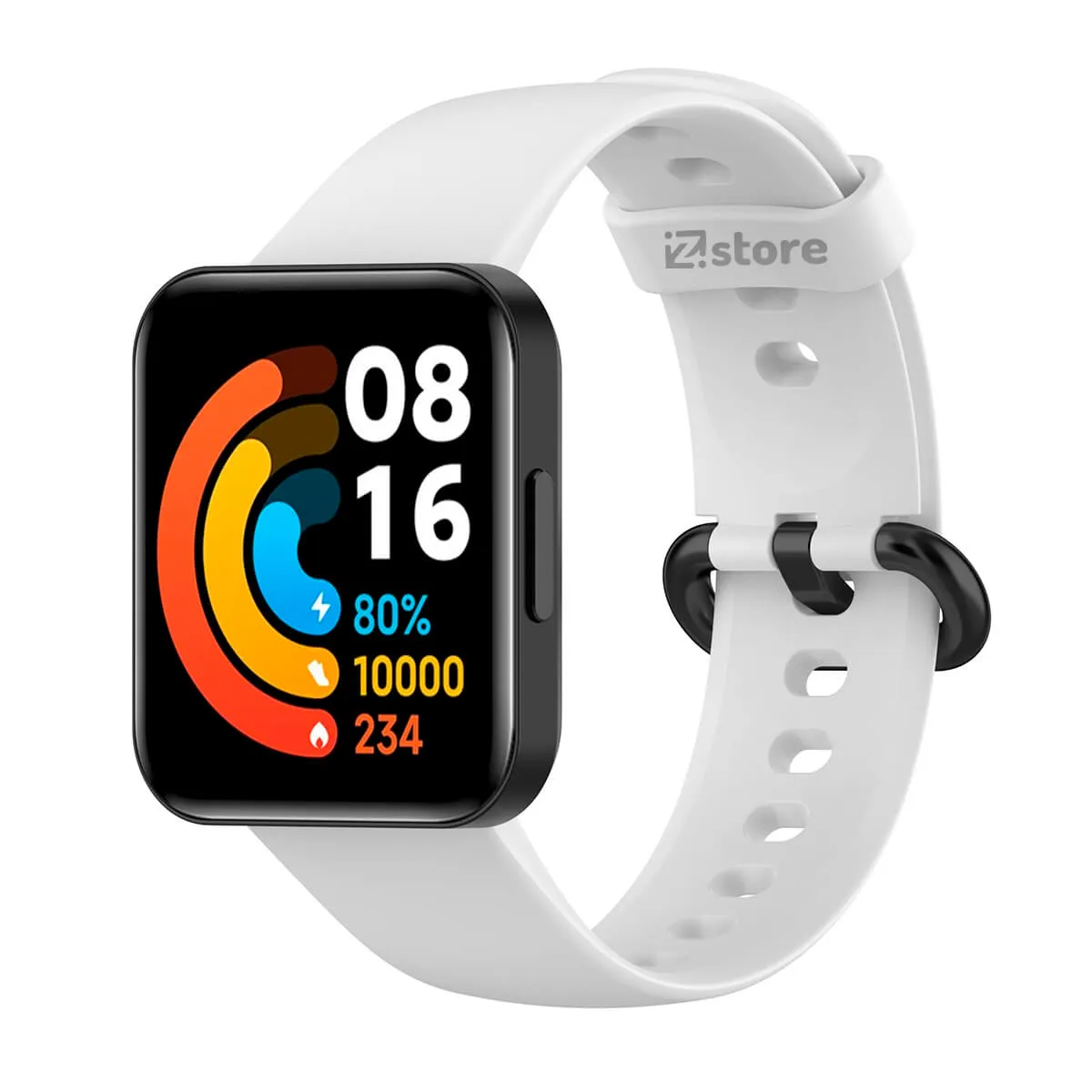 GENERICO - CORREA DE SILICONA PARA XIAOMI REDMI WATCH 2 LITE - BLANCO