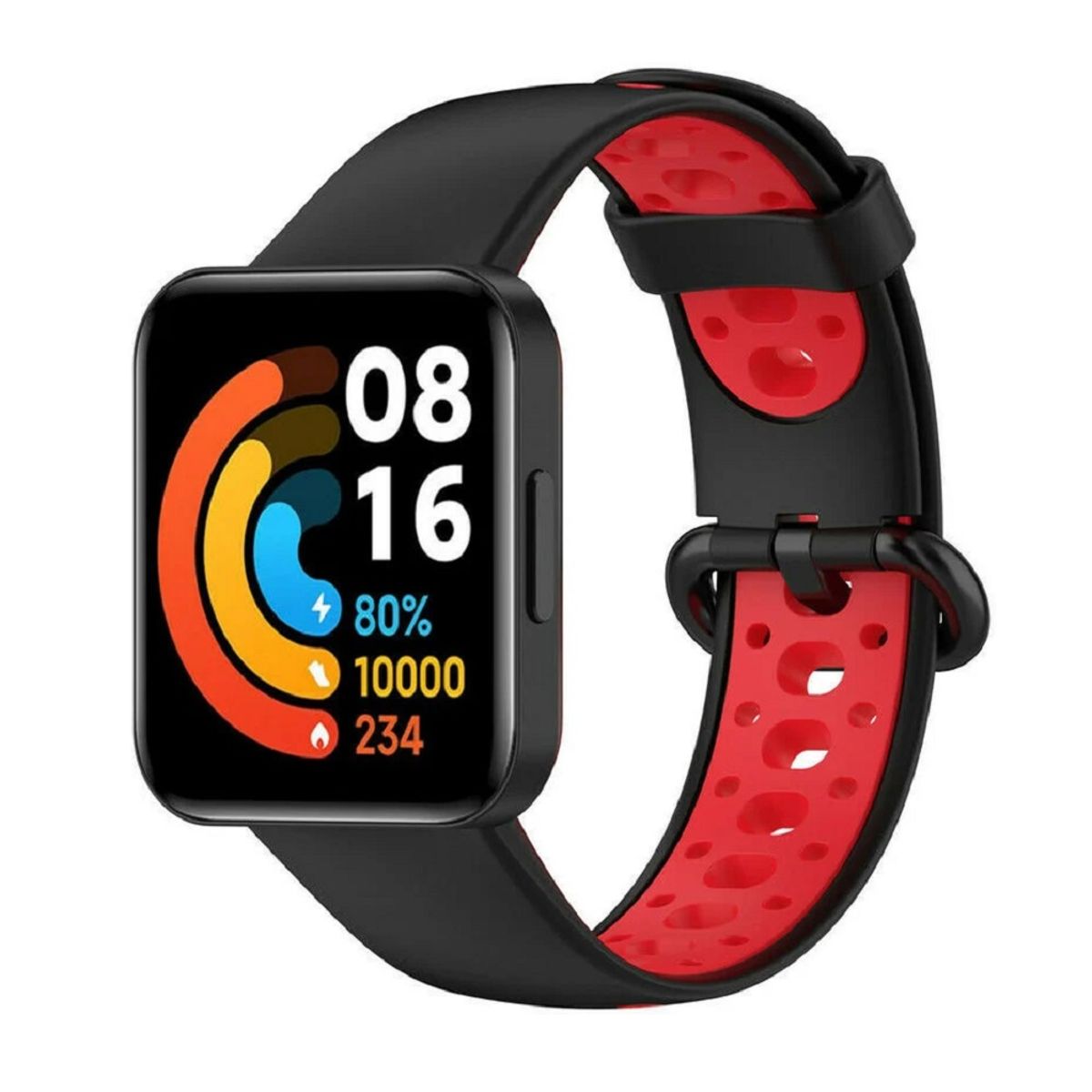 GENERICO - CORREA DEPORTIVA PARA XIAOMI REDMI WATCH 2 LITE - ROJO