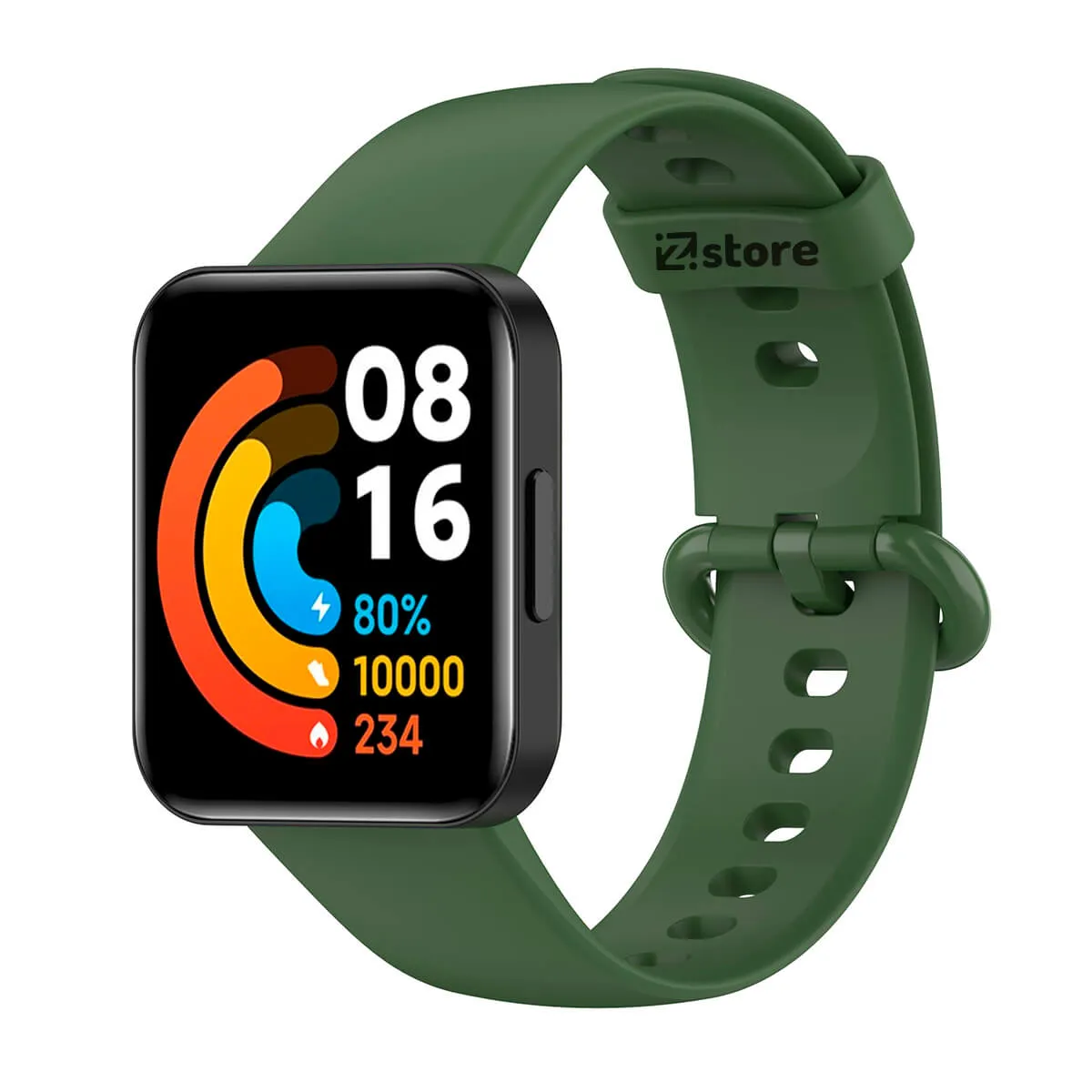 GENERICO - CORREA DE SILICONA PARA XIAOMI REDMI WATCH 2 LITE - VERDE