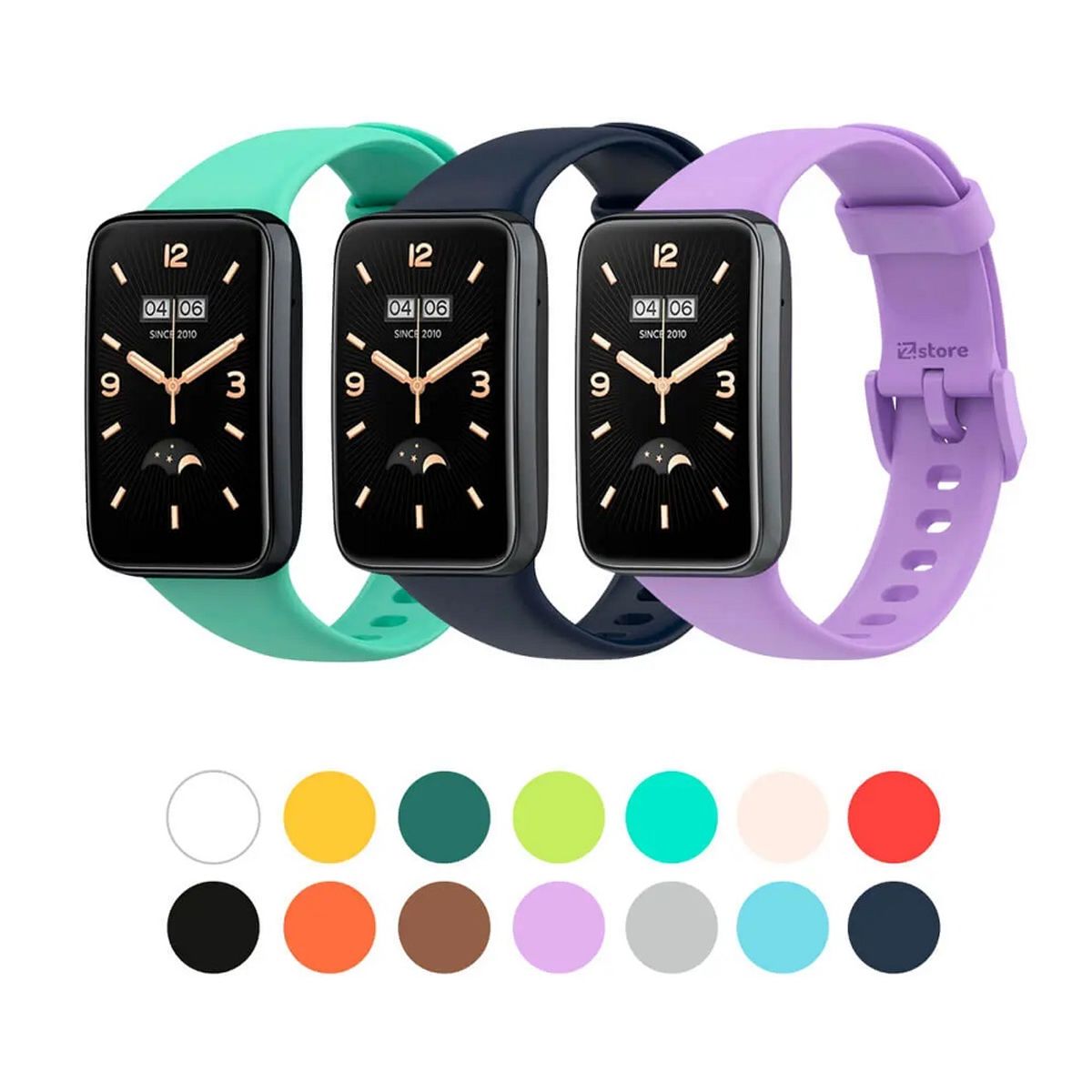 GENERICO - CORREA DE SILICONA PARA XIAOMI REDMI SMART BAND 7 PRO - AZUL