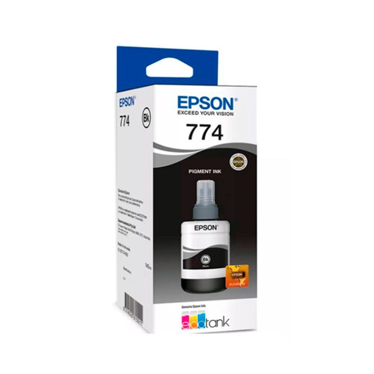 EPSON - TINTA EPSON T774120-AL NEGRO 140ML, 6000 PAG P/N: T774120-AL