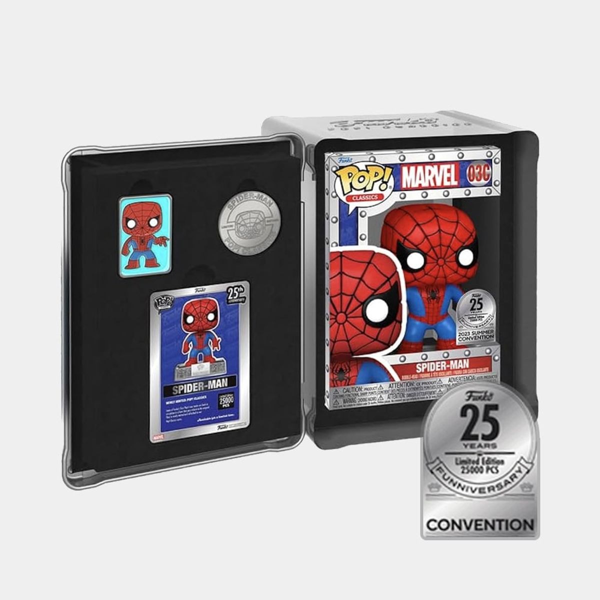 FUNKO - FUNKO POP CLASSICS MARVEL SPIDER-MAN 25TH ANNIVERSARY