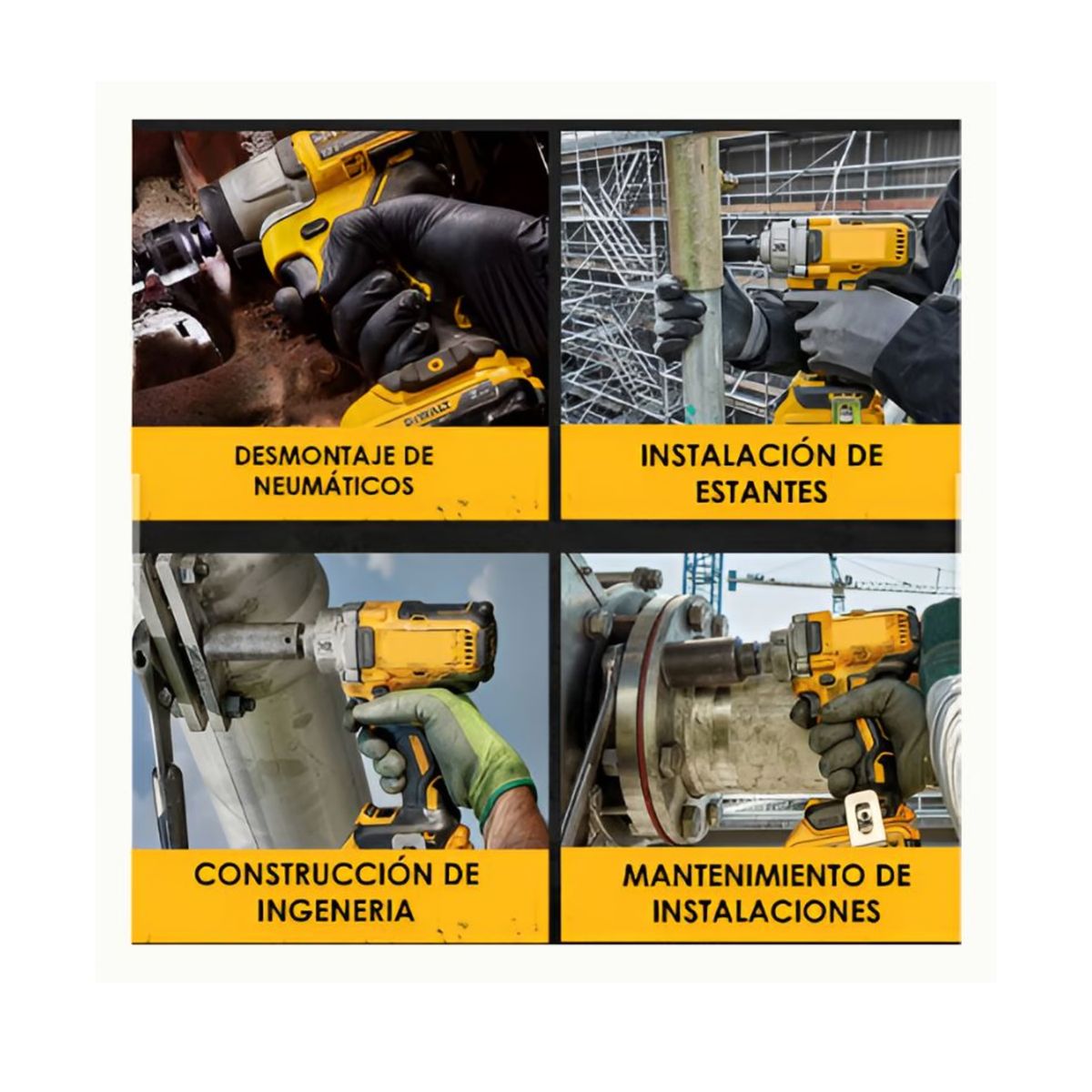 OEM - LLAVE DE IMPACTO 2 EN 1 con baterías de 48V