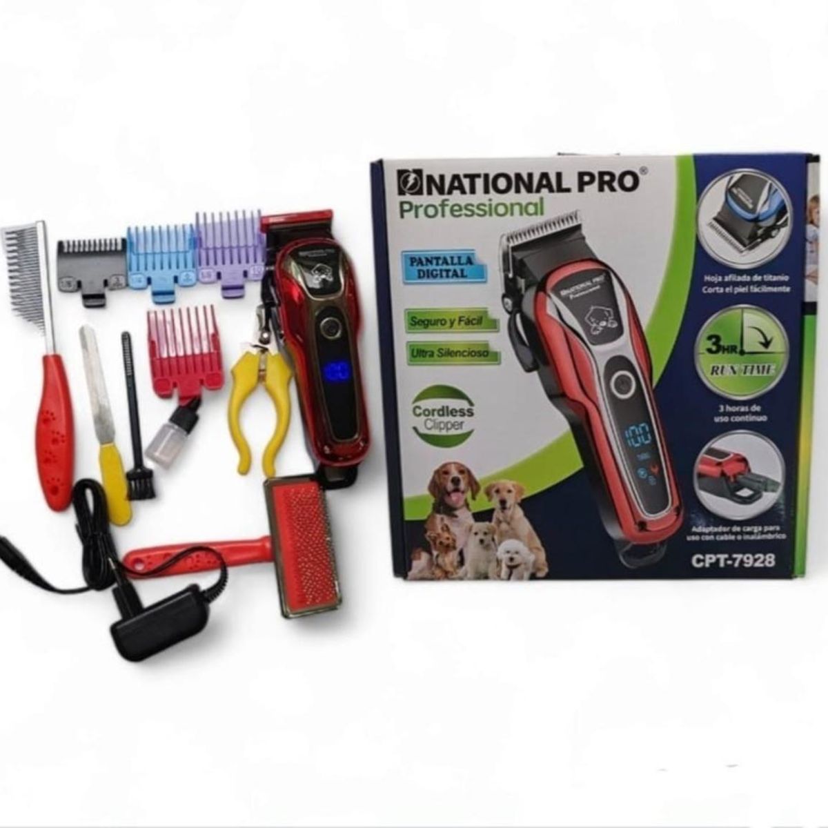 GENERICO - Maquina de Mascota National Pro Digital CPT-7928