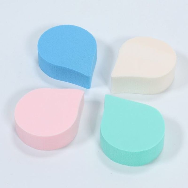 GENERICO - Pack 4 esponjas de maquillaje forma Gota