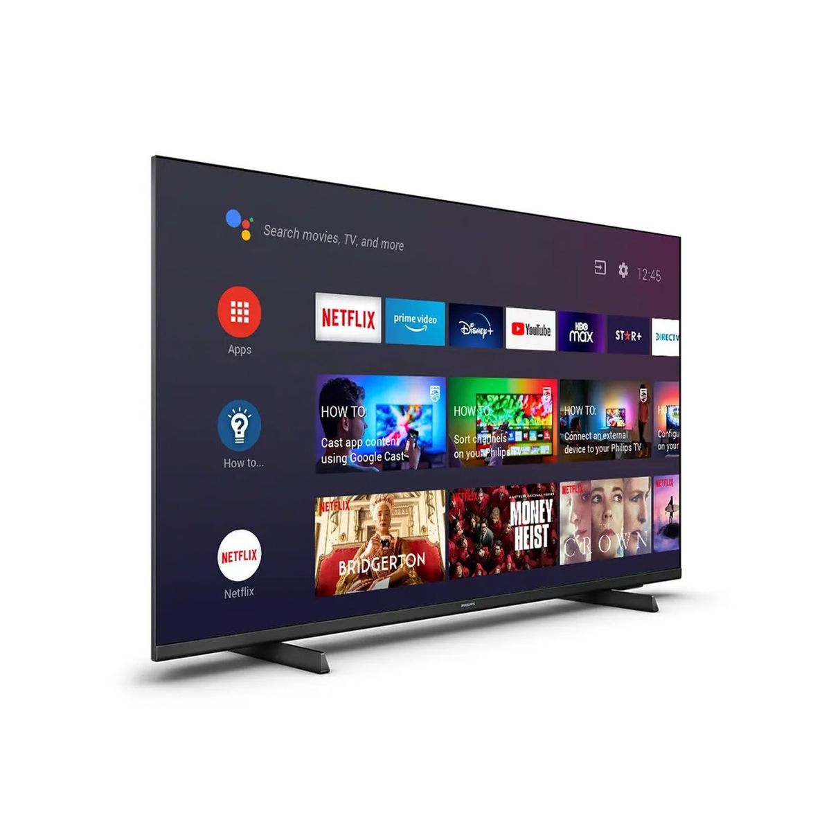 PHILIPS - TELEVISOR PHILIPS 50 SMART TV ANDROID UHD 4K 50PUD7406