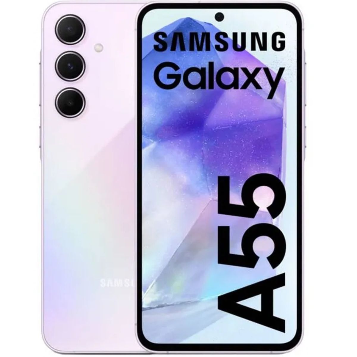 SAMSUNG - Samsung Galaxy A55 5G 256GB 8GB - Lila.