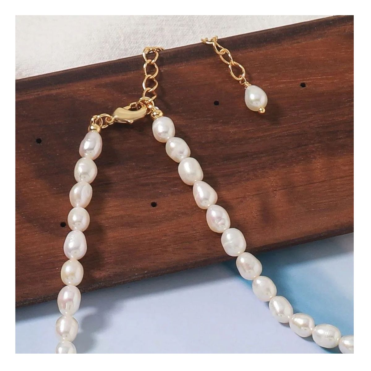 GENERICO - Collar Perlas del Rio Mujer