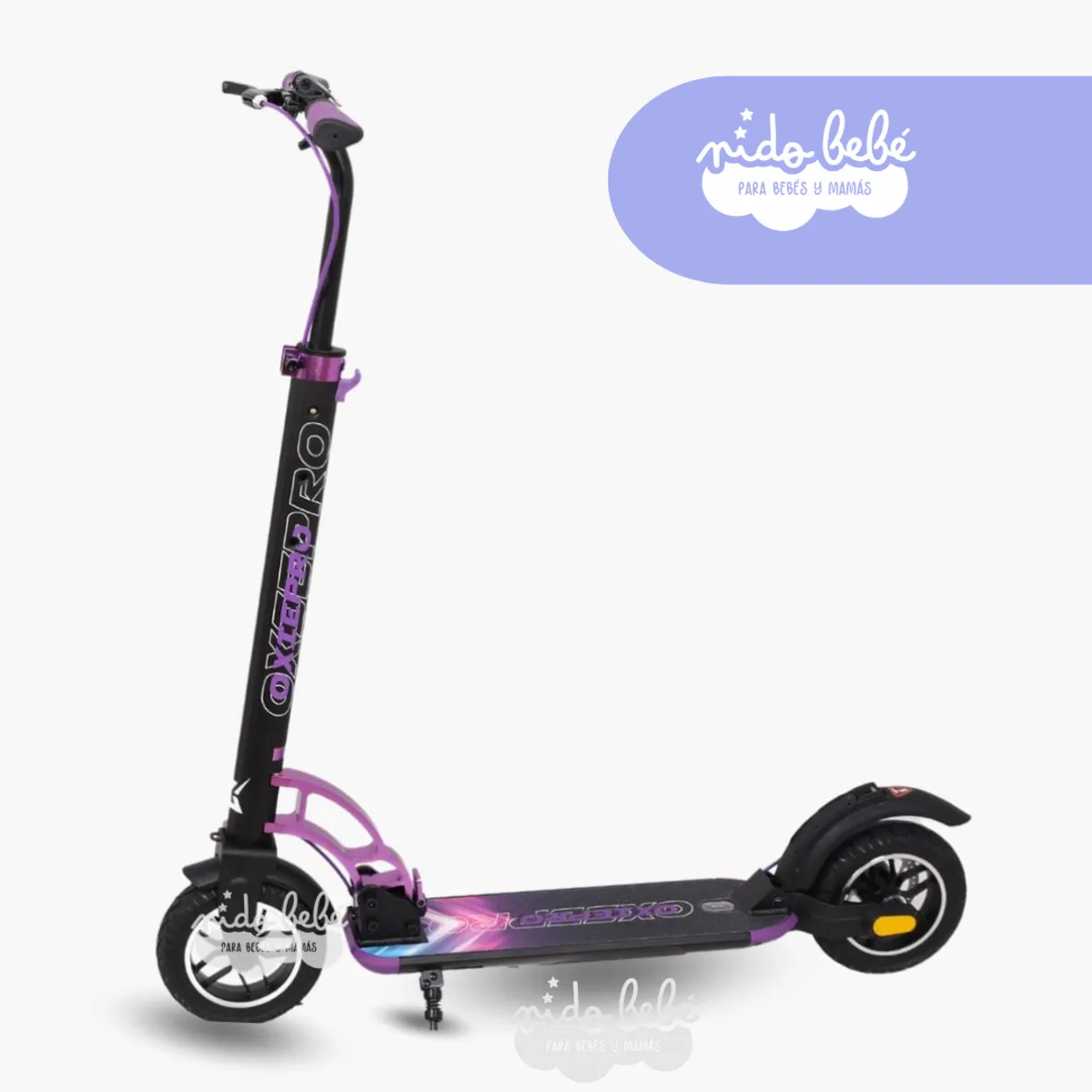 GENERICO - SCOOTER URPI OXIE PRO NEGRO LILA