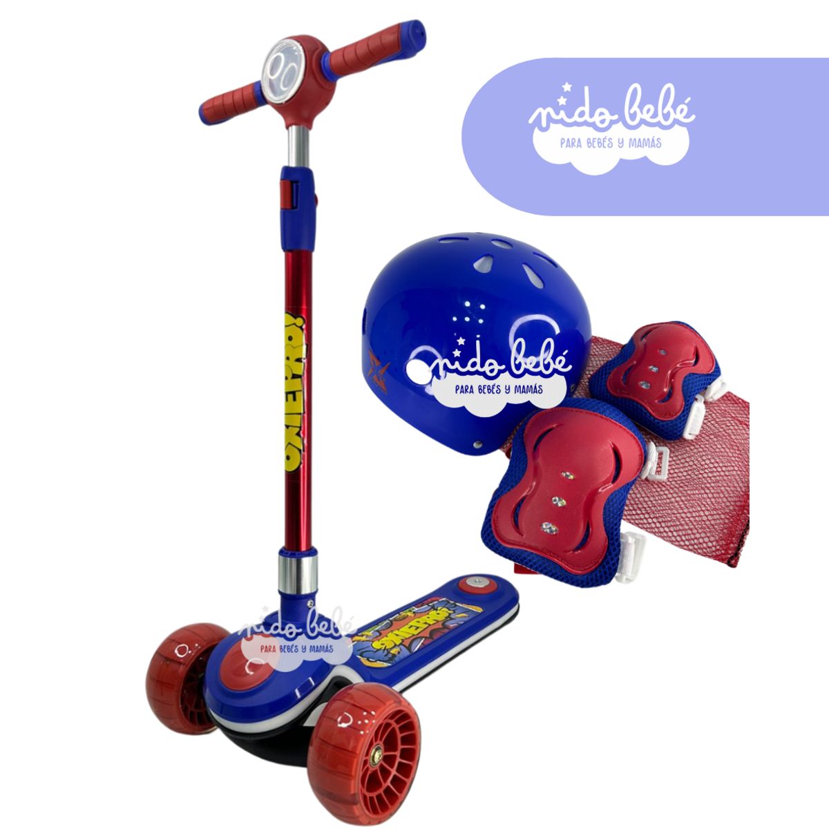 GENERICO - SCOOTER ELITE OXIE PRO AZUL