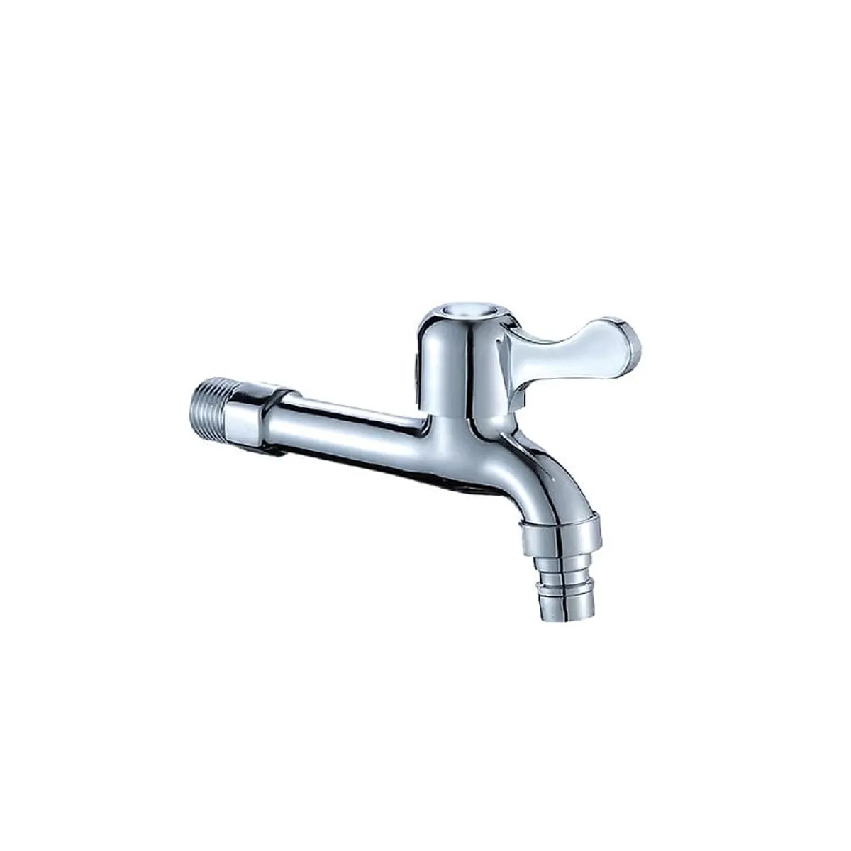 GENERICO - Grifería para  Lavandería Agua fría en  Acero Cromado