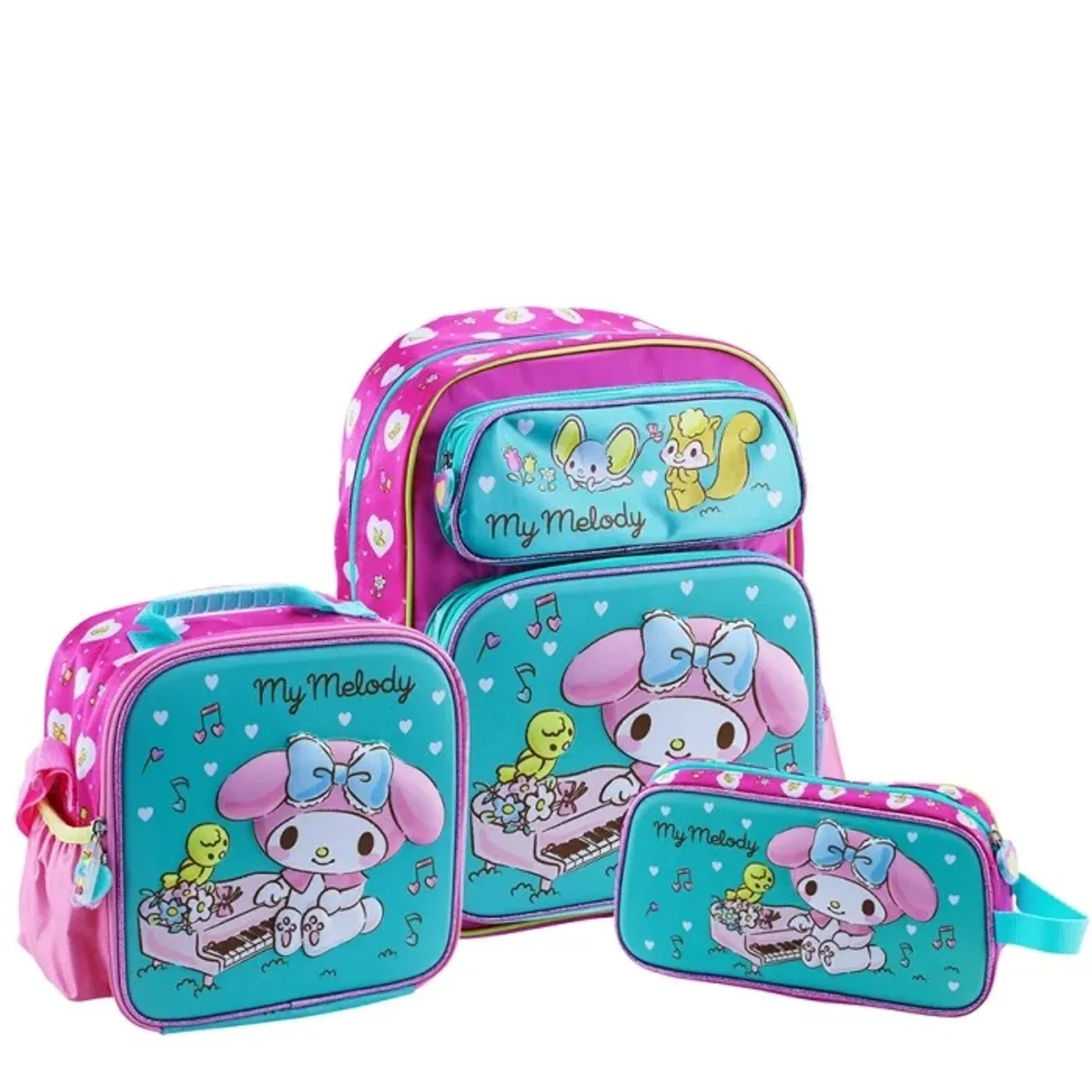 SCOOL - SET MOCHILA SCOOL EVA 3D MY MELODY