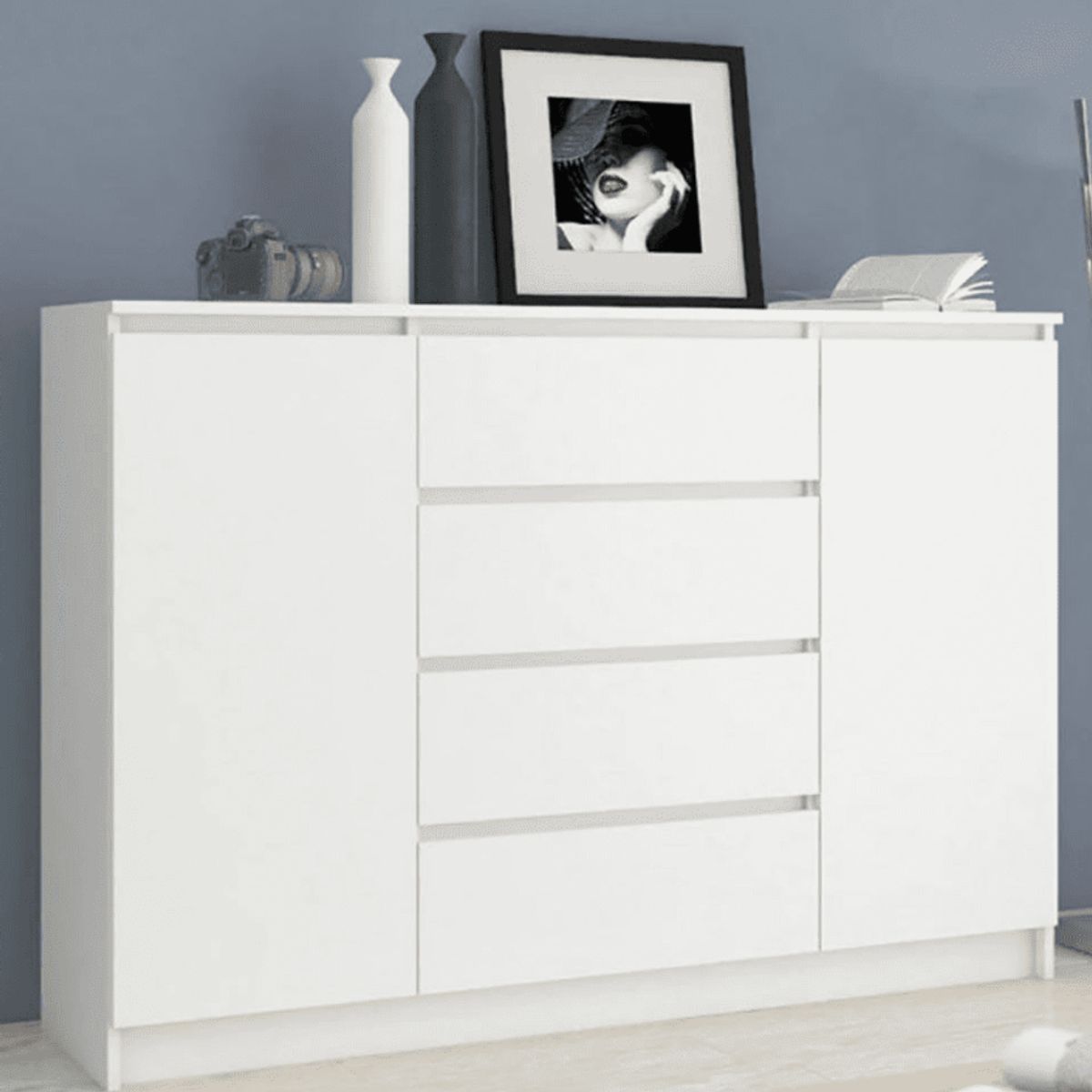 NACION MUEBLES - Comoda Rayan Color Blanco NM