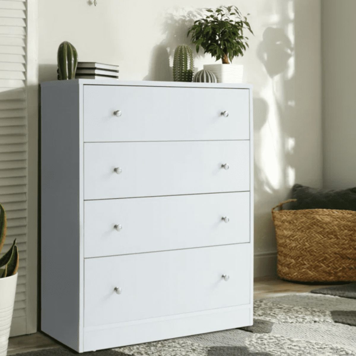 NACION MUEBLES - Comoda Alicia Color Blanco NM