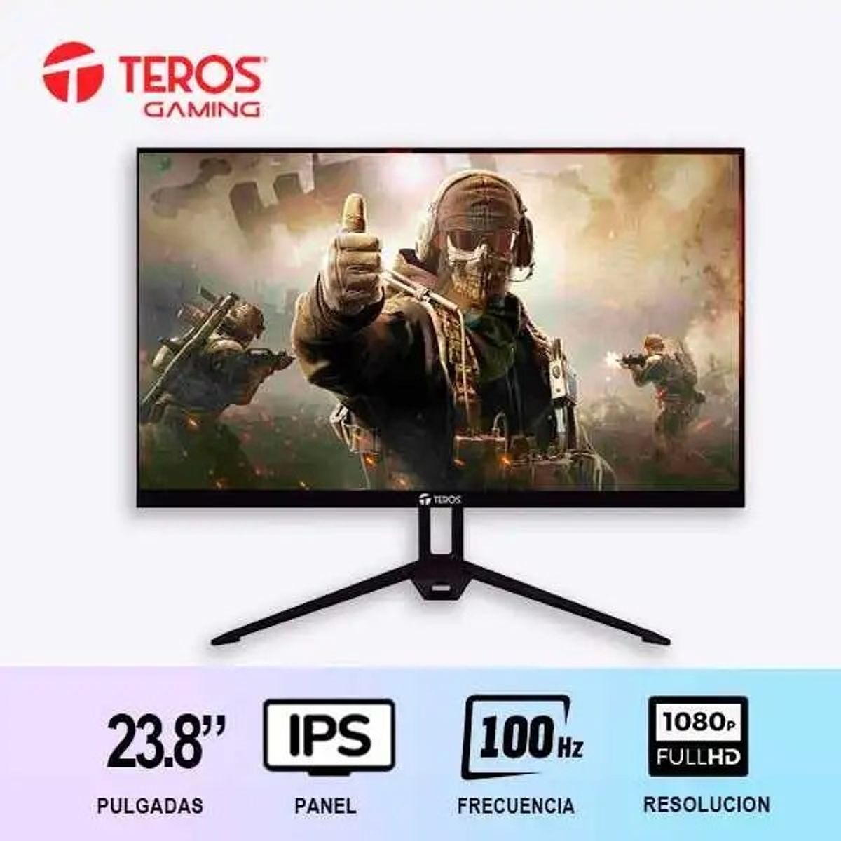 AMD - Computadora Completa Ryzen 7 5700G RAM 16GB DISCO 500GB SSD MONITOR 24" 100HZ