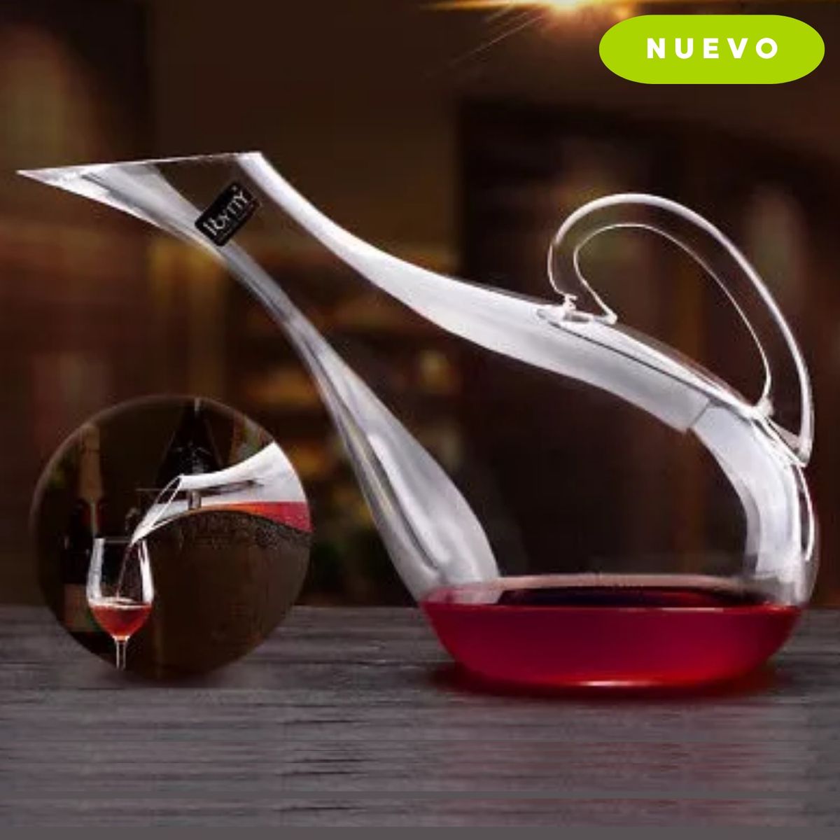 GENERICO - Decantador De Vino 1 . 5lt Echado