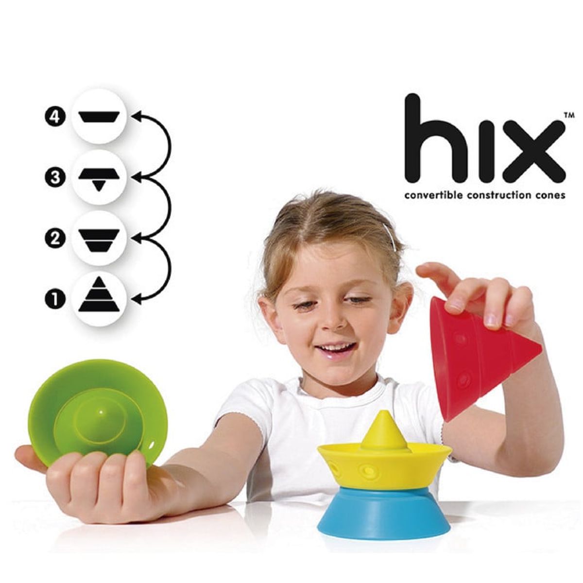 MOLUK - Juguete flexible Moluk Hix Tropical - Multicolor