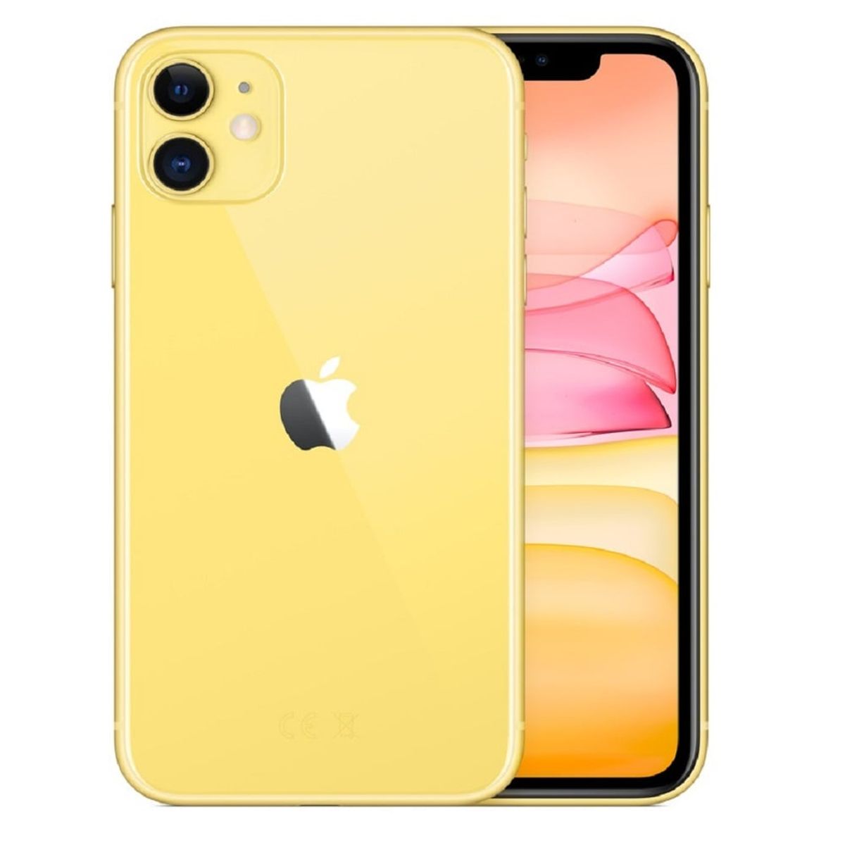 APPLE - iPhone 11 128GB 4GB Amarillo - REACONDICIONADO.