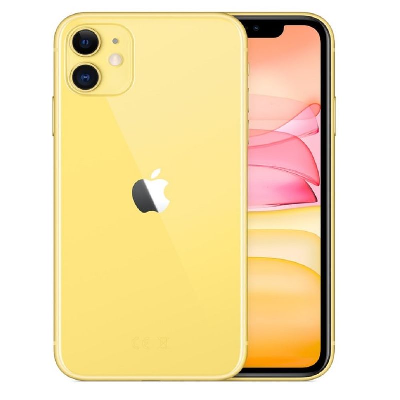 APPLE - iPhone 11 128GB 4GB Amarillo - REACONDICIONADO.
