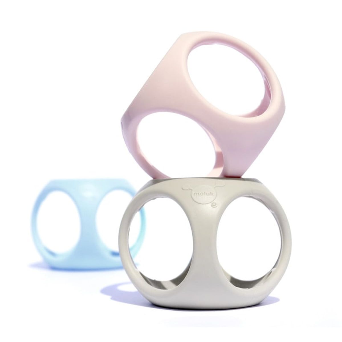 MOLUK - Juguete Abierto Moluk Oibo Set x 3 Colores pastel