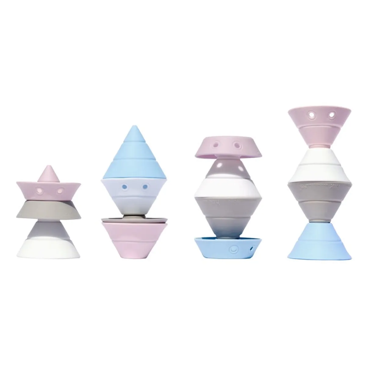 MOLUK - Juguete Abierto Moluk Hix Set x 4 Colores pastel