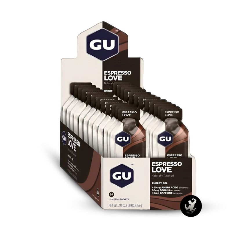 GU - GU Gel Energético con cafeína x 24 unidades - Espresso Love_.