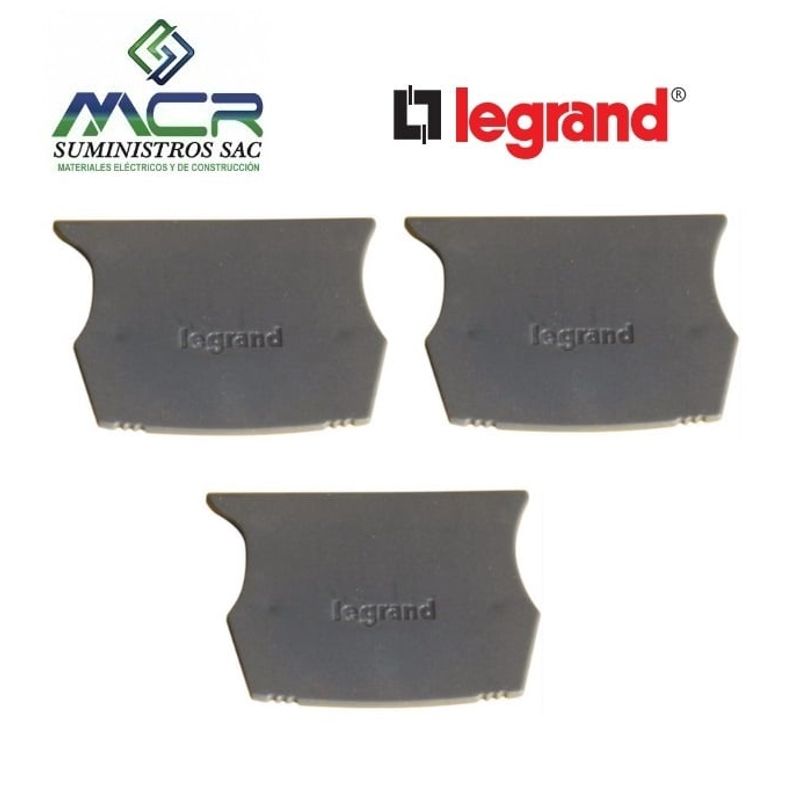 LEGRAND - TAPAS PARA BORNERAS DE 2.5 MM HASTA 10MM2 10UND LEGRAND