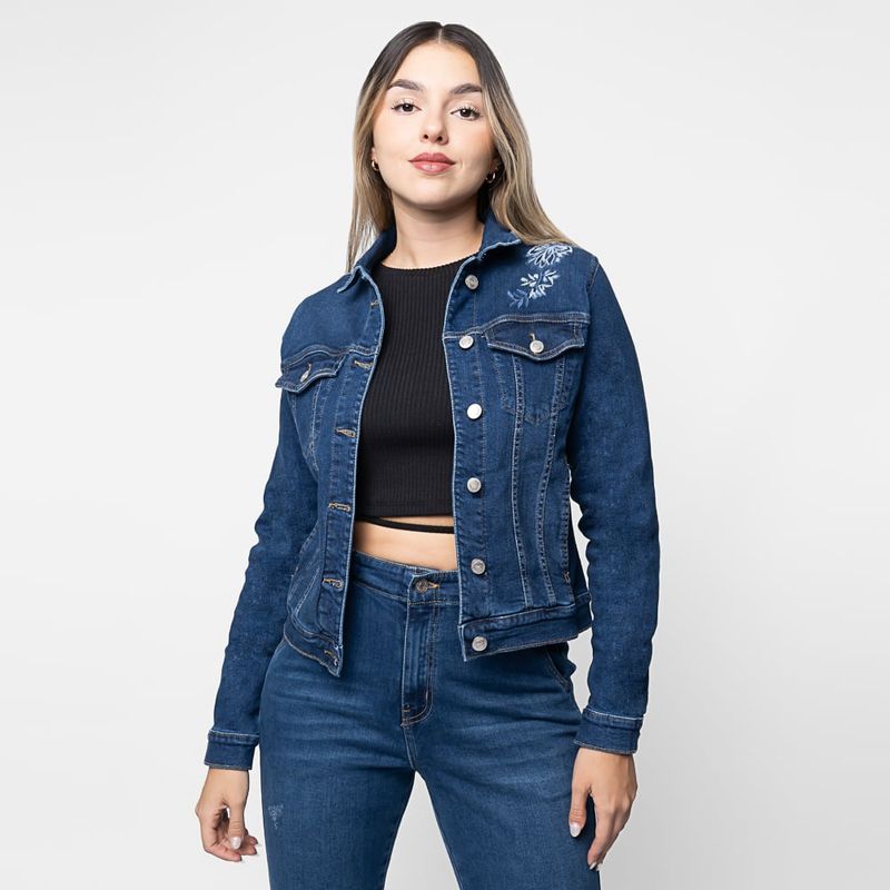 BRONCO - CASACA CI24FANNY LU DENIM CONFORT