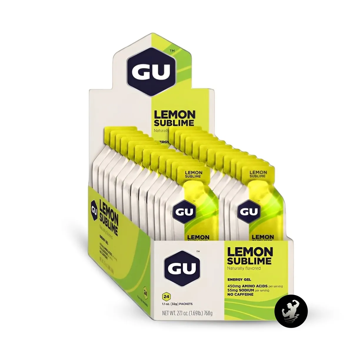 GU - GU Gel Energético sin cafeína x 24 unidades - Lemon Sublime_.
