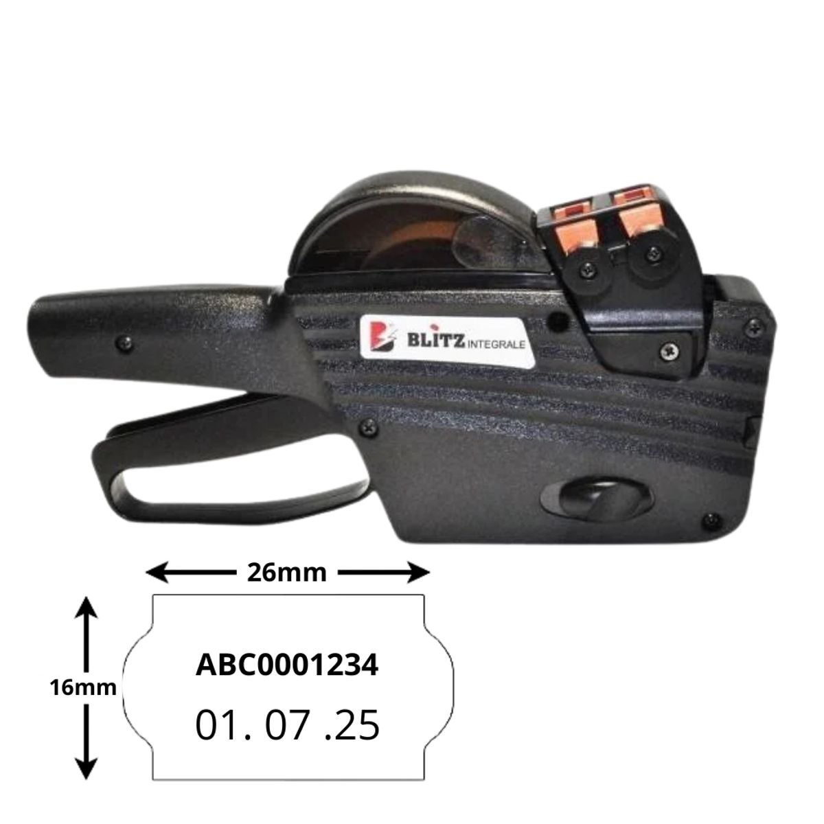 BLITZ - Etiquetadora Manual Blitz C20 Integrale para etiquetas 26 x 16mm