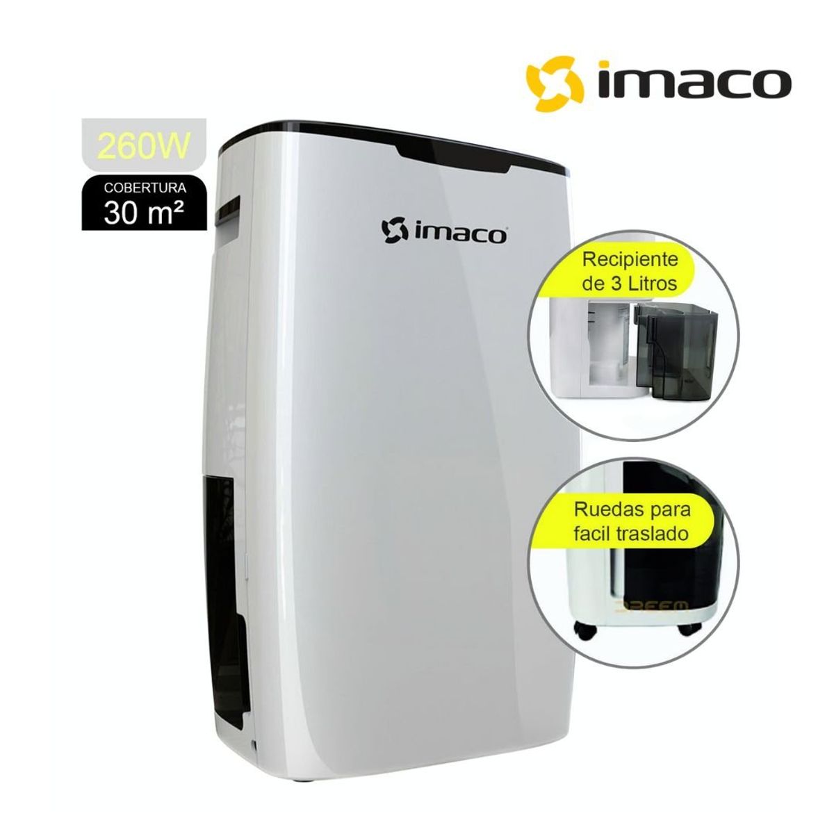 IMACO - Deshumedecedor Imaco Digital DHE15 16 Lts