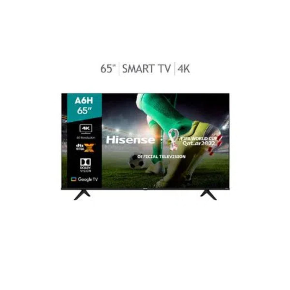 HISENSE - TV UHD 4K 65 VIDAA DOLBY VISION 65A6H