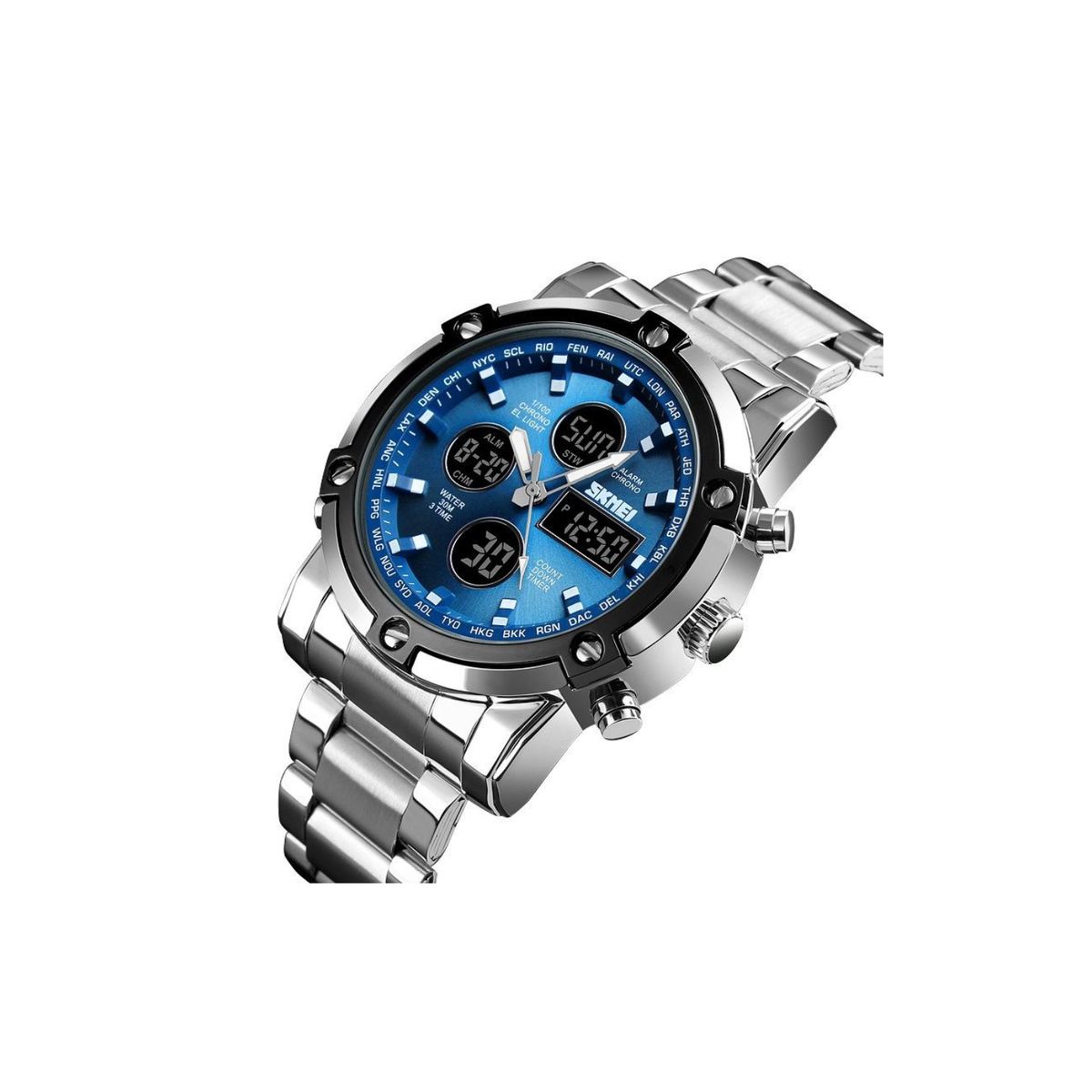 SKMEI - Reloj SKMEI  Análogo-Digital 1389BU para Hombre Azul
