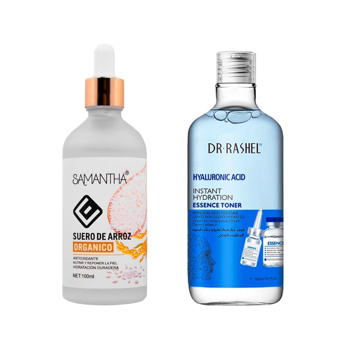 GENERICO - Serum Facial Extracto de Arroz + Tonico Facial de AH