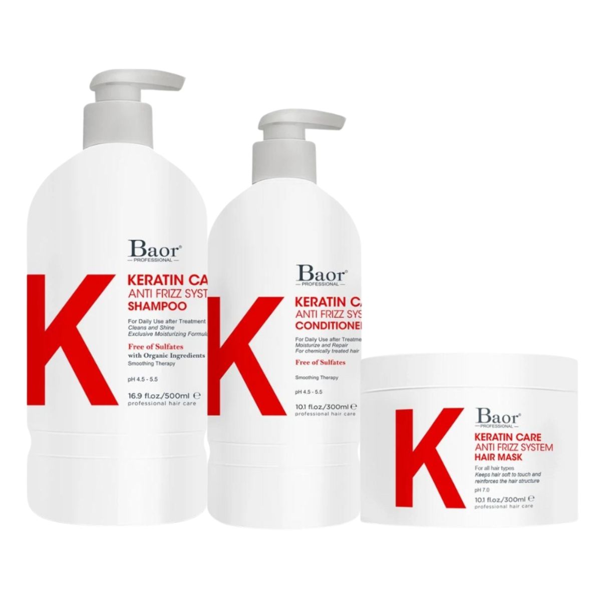 Baor Professional - BAOR K  Trío Keratine Care