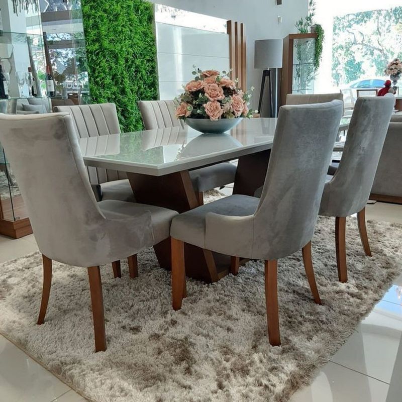 DMUEBLES - Juego de comedor Dmuebles 6 sillas Tempo