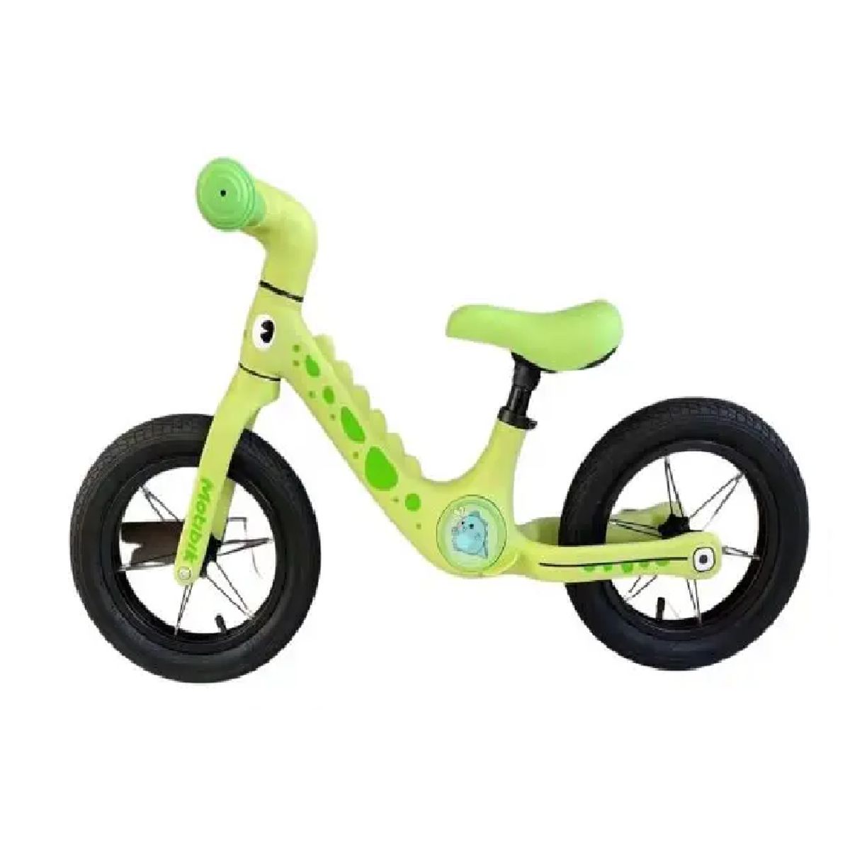 GENERICO - BICICLETA EQUILIBRIO DINOSAURIO PARA NIÑOS VERDE