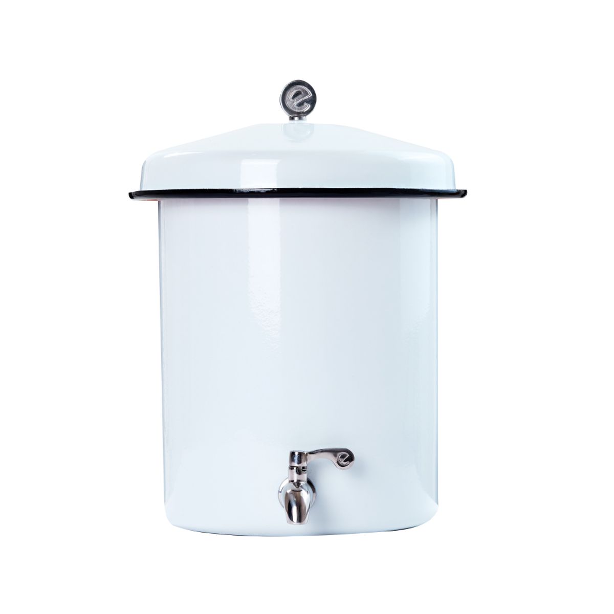 ECOFILTRO - Ecofiltro Purificador de Agua Acero Vitrificado Mini 5.5 L Blanco