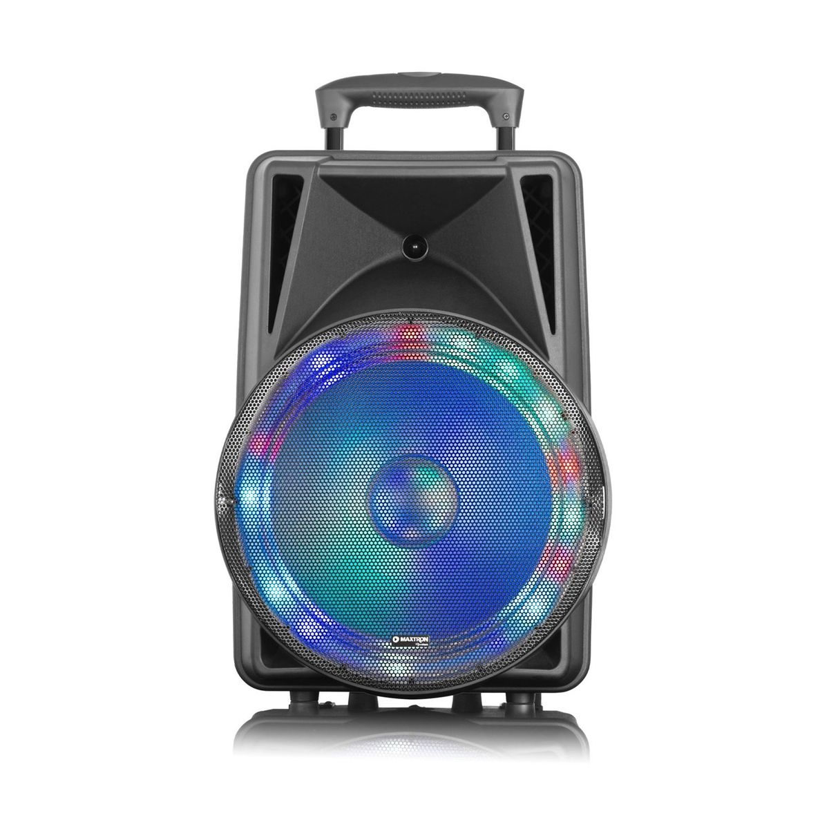 MAXTRON - Parlante Maxtron Avalon 15 MX 115-V Karaoke con ruedas - Negro